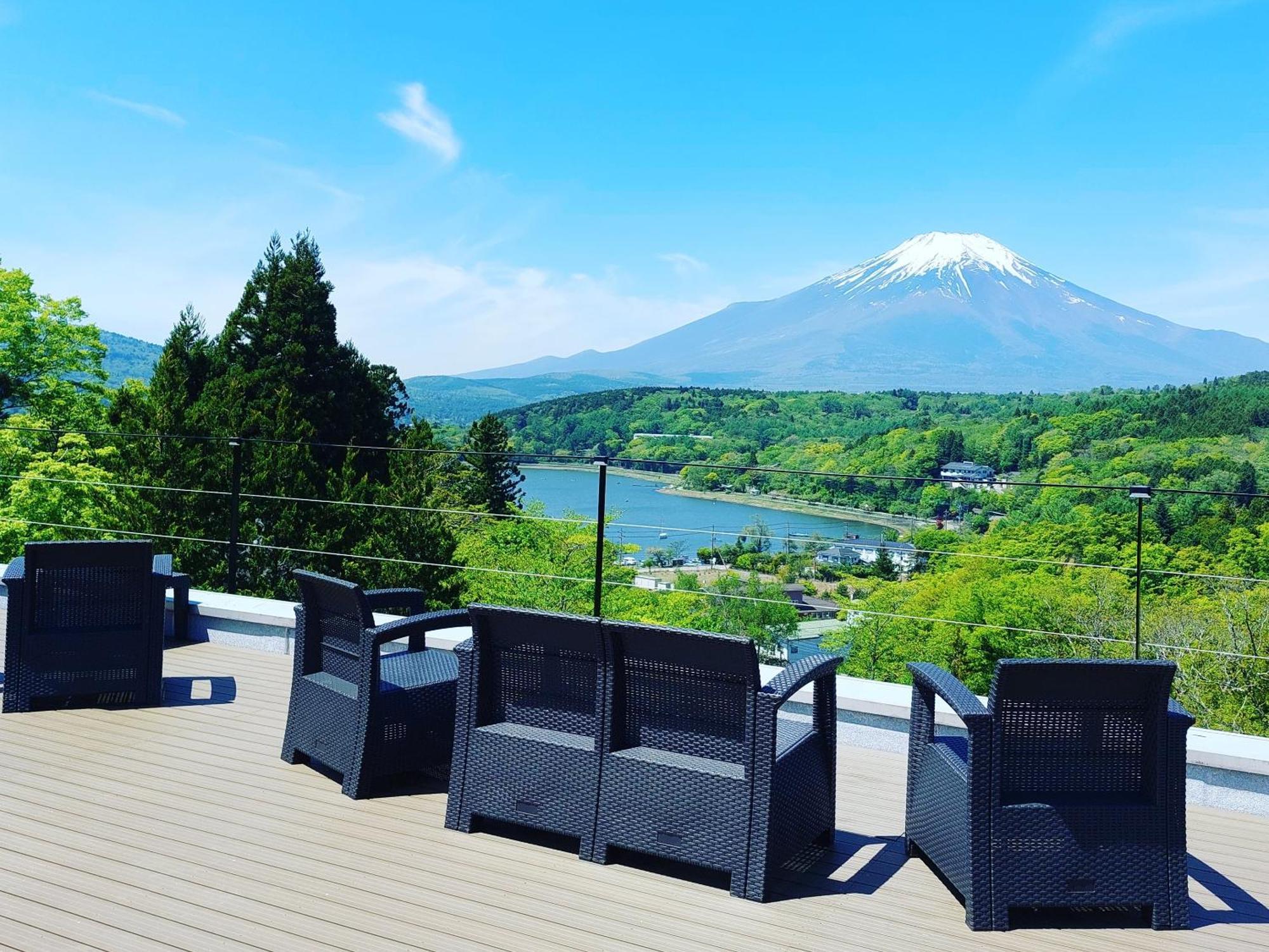 ホテル 鹿鳴館hills 山中湖村 エクステリア 写真